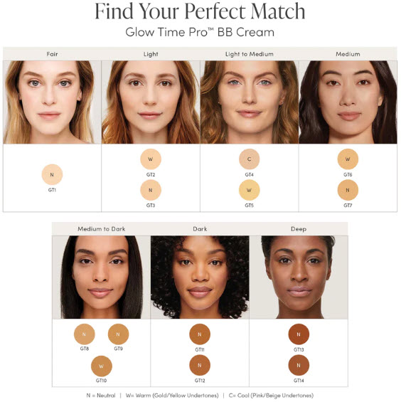 Jane Iredale Glow Time Pro BB Cream Find Color Match